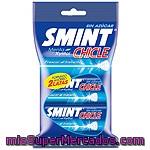 Smint Chicles Sabor Menta Sin Azúcar Pack 2 Latas X 18 Unidades Bolsa 43 G