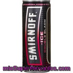Smirnoff Ice Double Black Vodka Lata 25 Cl