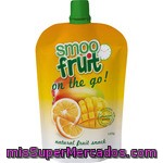 Smoofruit Snack De Fruta Natural De Mango Y Naranja Bajo En Calorías Formato Pouche 120 G