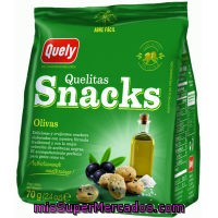 Snack De Olivas Quely, Bolsa 70 G