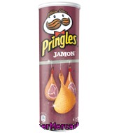 Snack De Patata Sabor Jamón Pringles 190 G.