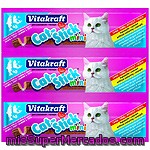 Snack Gato Stick Salmón Vitakraft 3 Ud.