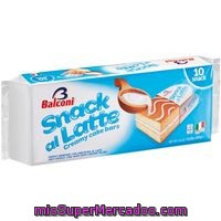 Snack Latte Balconi, 4 Unid, Paquete 280 G