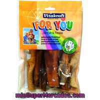 Snack Natural Corteza De Cerdo Perro Vitakraft, Paquete 200 G