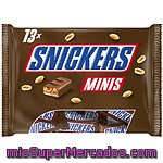 Snickers Barra Rellena De Caramelo Mini P4 180 Gr