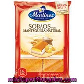 Sobaos
            Martinez 16 Unid. 320 Grs