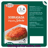 Sobrasada Curada Untar Selecta, L'illa, Tarrina 225 G