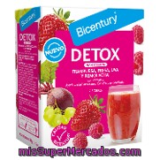 Sobres Detox Frambuesa, Fresa, Uva Y Remolacha Bicentury 84 G.