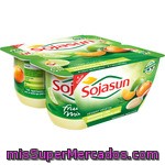 Sojasun Especialidad Fresca De Mandarina Y Lima Pack 4 Unidades 100 G