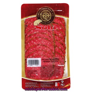 Solá Salami Extra Finas Hierbas Envase 150 Gr