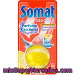 Somat Ambientador Lavavajillas Deo Duo-perls Perfume Limón & Naranja Para 60 Lavados Envase 1 Unidad