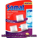 Somat Limpia Máquinas De Lavavajillas En Pastillas Contra La Grasa Y La Cal Envase 3 Unidades Usar Con El Lavavajillas Lleno