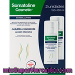 Somatoline Cosmetic Celulitis Resistente Acción Intensiva 2x150 300 Ml