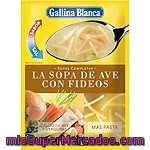 Sopa De Ave Con Fideos 'sopas Completas' Gallina Blanca 99 G.