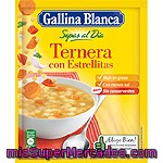 Sopa De Ternera Con Estrellitas Gallina Blanca 74 G.