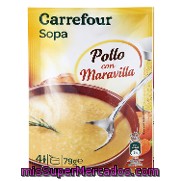 Sopa Pollo Con Maravilla Carrefour 79 G.