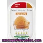 Sorbete De Mandarina Eroski Basic, Tarrina 1 Litro