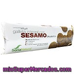 Soria Natural Galletas Integrales Crujientes De Sésamo Envase 165 G