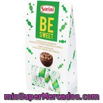 Sorini Be Sweet Bombones De Chocolate Negro Rellenos De Crema De Avellanas Y Cereales Caja 105 G