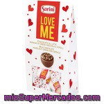 Sorini Love Me Bombones De Chocolate Con Leche Rellenos De Crema De Avellanas Y Cereales Caja 105 G