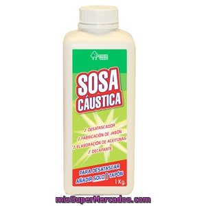 Sosa Caustica Perlas, Bosque Verde, Bote 1 Kg