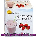 Special Line Batidos Sabor Fresa Sustitutivos De 1 Comida 9x30g Envase 270 G