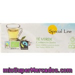 Special Line Bio Té Verde Y Hierbabuena Ecológico 25 Bolsitas Estuche 37 G