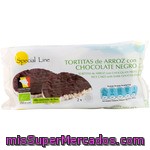 Special Line Bio Tortitas De Arroz Con Chocolate Negro Ecológicas 4 Unidades Envase 100 G