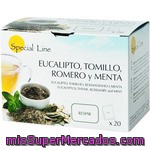 Special Line Infusión Respiratoria De Eucalipto Tomillo Romero Y Menta Estuche 20 Bolsitas