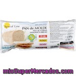 Special Line Pan De Molde Sin Gluten Huevo Ni Lactosa Envase 600 G