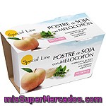 Special Line Postre Soja Melocotón Pack 2x145 G Estuche 290 G