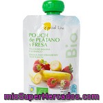 Special Line Snack De Fruta Natural Bio Plátano Y Fresa Formato Pouche Envase 100 G