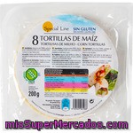 Special Line Tortillas De Maíz Sin Gluten 8 Unidades Envase 200 G