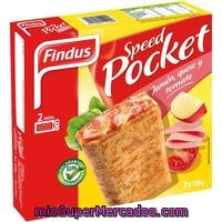 Speed Pocket De Jamón-queso Findus, Caja 250 G