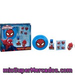 Spiderman Eau De Toilette Natural Infantil Spray 30 Ml + Frisbee + Adhesivos + Llavero