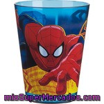 Spiderman Vaso Decorado Acrílico 29,5 Cl 1 Unidad