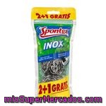 Spontex Estropajo Inoxidable 3u
