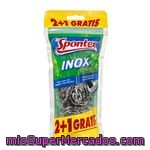 Spontex Estropajo Inoxidable 3u