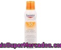 Spray Fotoprotector Solar Transparente Con Factor Protección 50 Eucerin 200 Mililitros