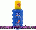 Spray Solar Emulsión. Factor De Protección 15 Nivea Sun 200 Mililitros