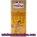 St. Michel Galletas De Mantequilla Grandes Con Pepitas De Sal 9x3 Lata 450 G