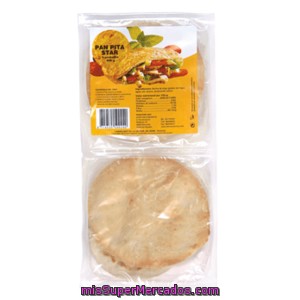 Star Pan De Pita Precocido Blister 400 Grs