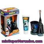 Star Wars Set Dental Con Cepillo + Pasta De Dientes + Vaso Estuche 1 Unidad