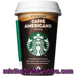 Starbucks Café Americano Con Leche Vaso 220 Ml