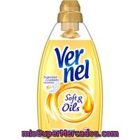 Suavizante Conc. Vernel Soft&oils Gold, Botella 1.500 Ml