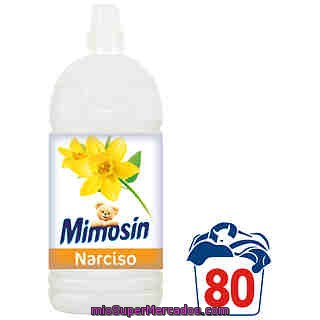 Suavizante Concentrado Narciso Mimosín 80 Lavados.