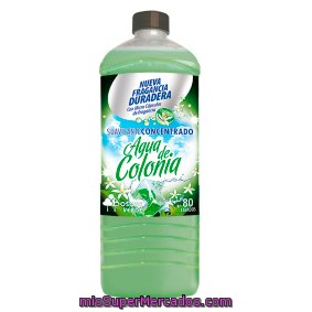 Suavizante Ropa Concentrado Agua De Colonia, Bosque Verde, Botella 2 L