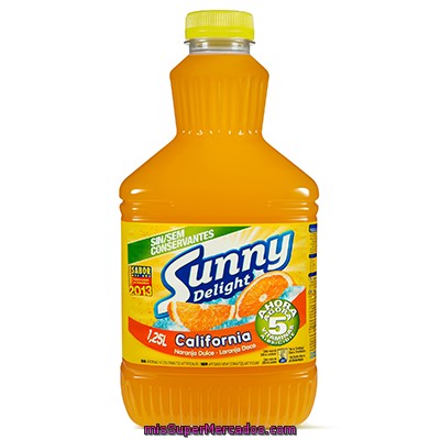 Sunny Delight California Refresco Multifrutas Envase 1,25 L
