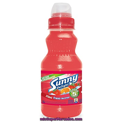 Sunny Delight Refresco Sabor Fresa Envase 310 Ml