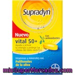 Supradyn Vital 50+ Ayuda A Activar Tu Energía Y Protege Las Células Del Daño Oxidativo Bote 30 Comprimidos Con Vitaminas Y Minerales Con Polifenoles De La Oliva